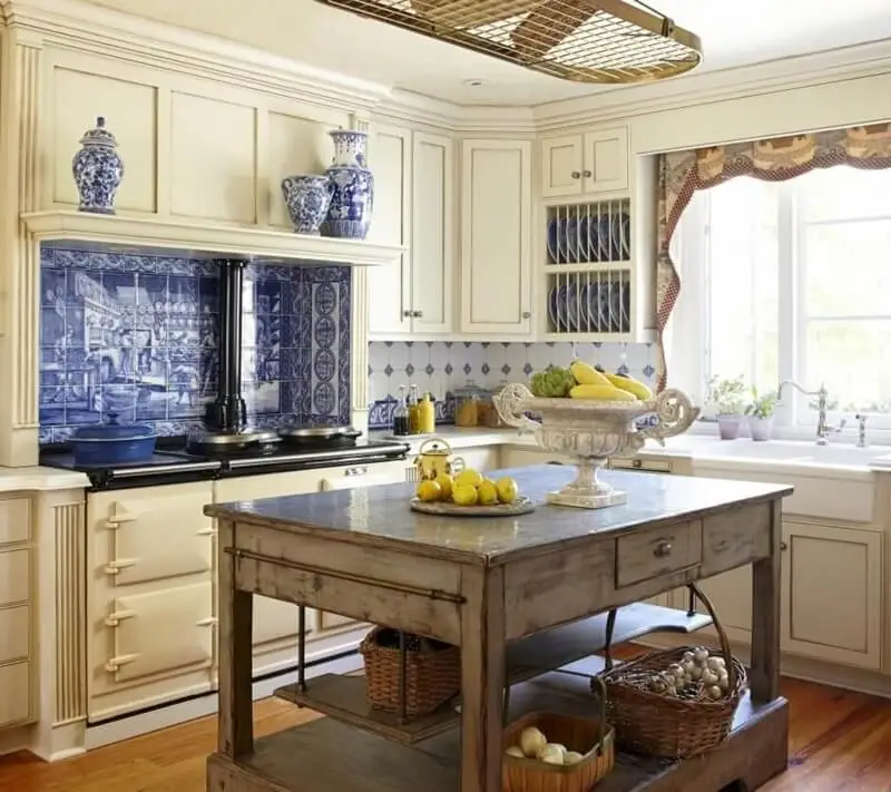 French Country Farmhouse Kitchen Style